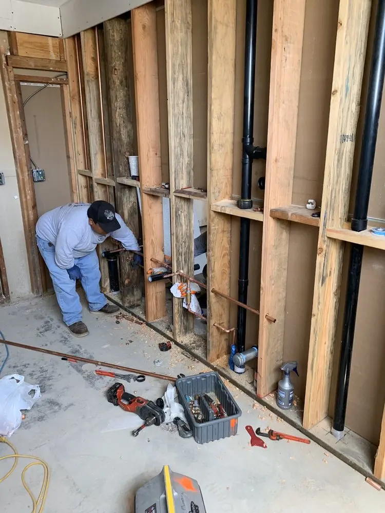 Commercial rough-in plumbing for Commercial Plumbing in Flossmoor